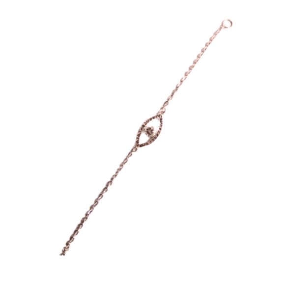 Eye of Horus Blue Crystal Link Bracelet - Picture 11 of 13